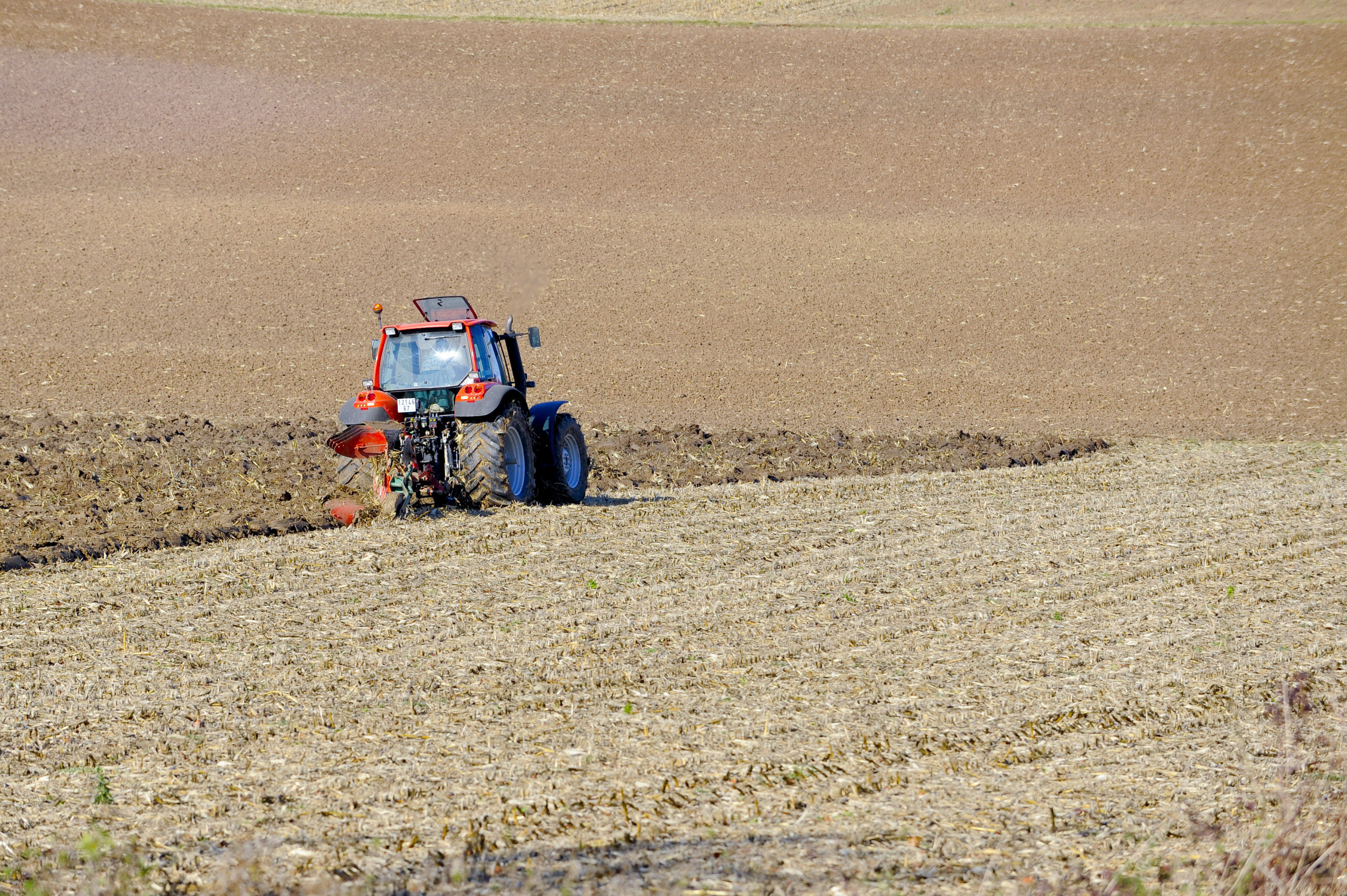 Tractor, field 1657918536707 20111026 organic farming 022